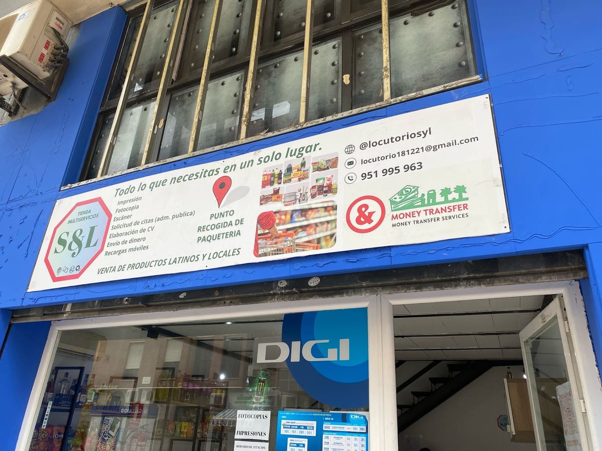 Locutorio S&L — envíos & finanzas en Málaga