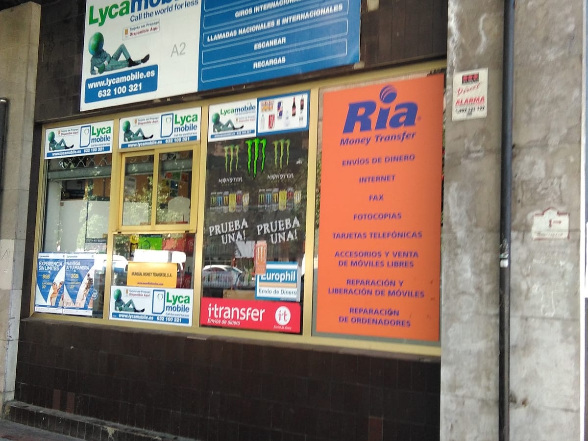 Locutorio San Mames — envíos & finanzas en Bilbao