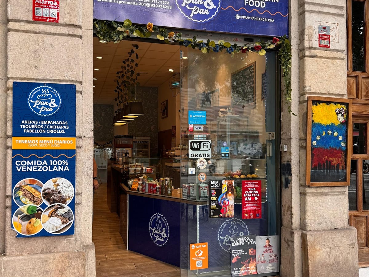 Pan y Pan | Restaurante Venezolano Barcelona — tiendas latinas en Barcelona