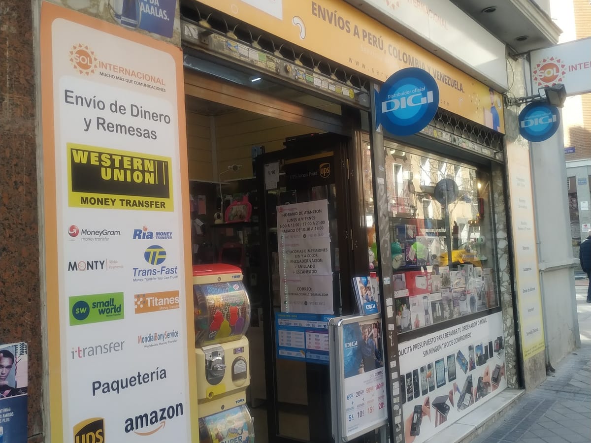 Sol Internacional - ELEKTROBURNING S.L.U — envíos & finanzas en Madrid